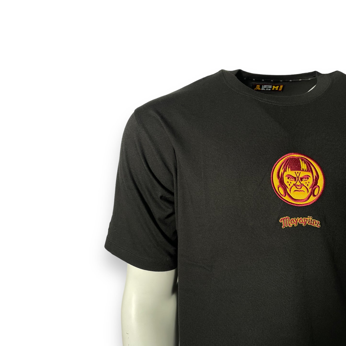 INDIOS Black Center Logo Tee