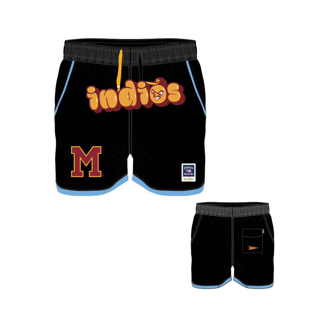 INDIOS Black Shorts