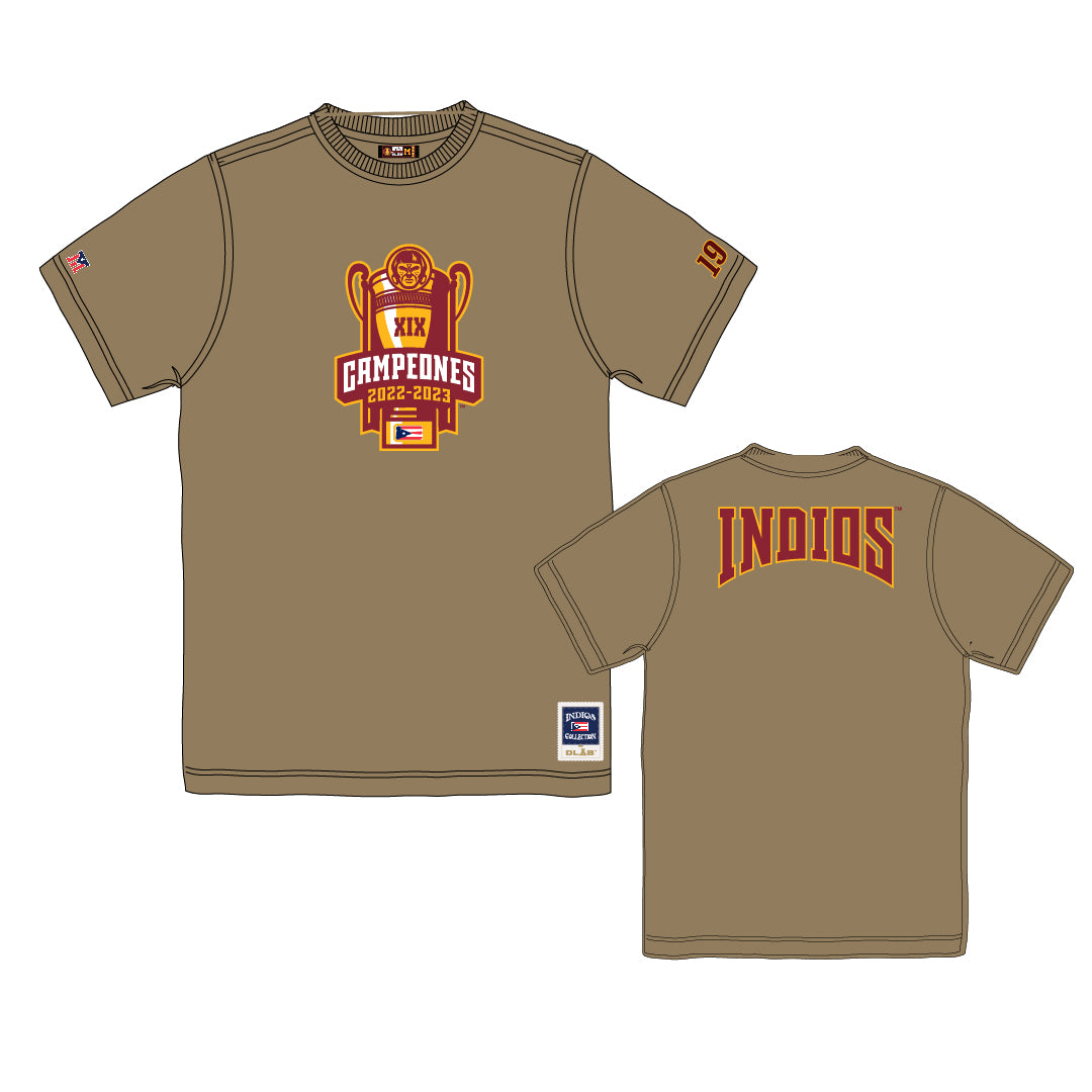 INDIOS Khaki Championship Tee