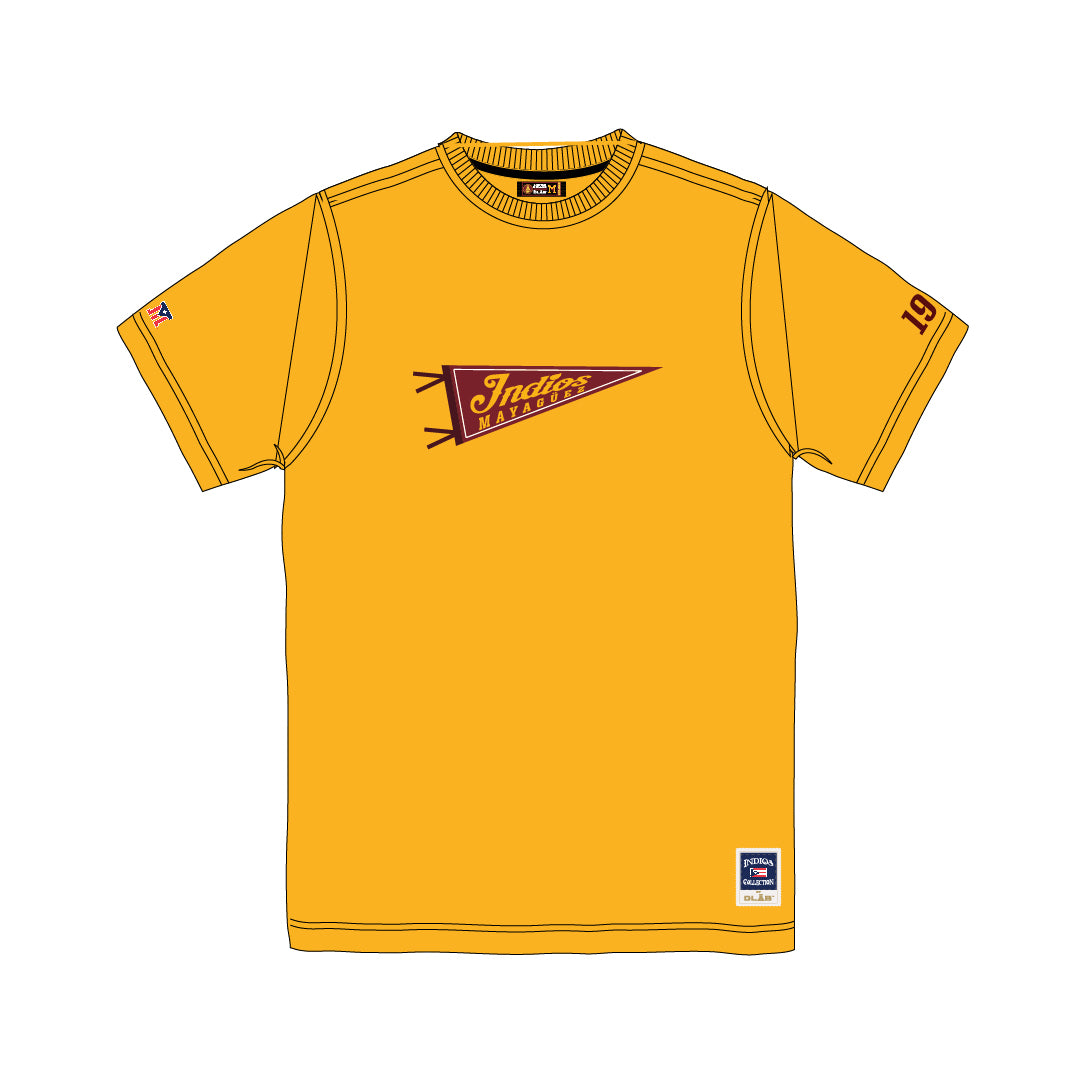 INDIOS Gold Yellow Flag Tee