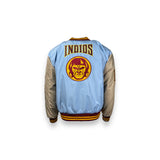 INDIOS Sky Blue Bomber Varsity Jacket