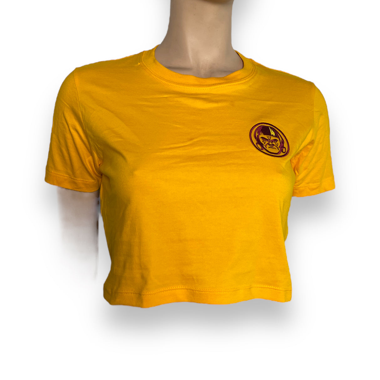 INDIOS Gold Yellow Pocket Croptop