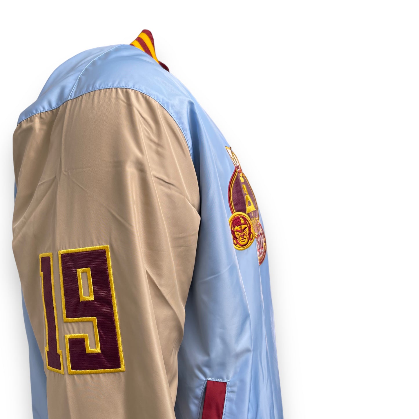 INDIOS Sky Blue Bomber Varsity Jacket