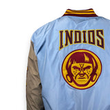 INDIOS Sky Blue Bomber Varsity Jacket