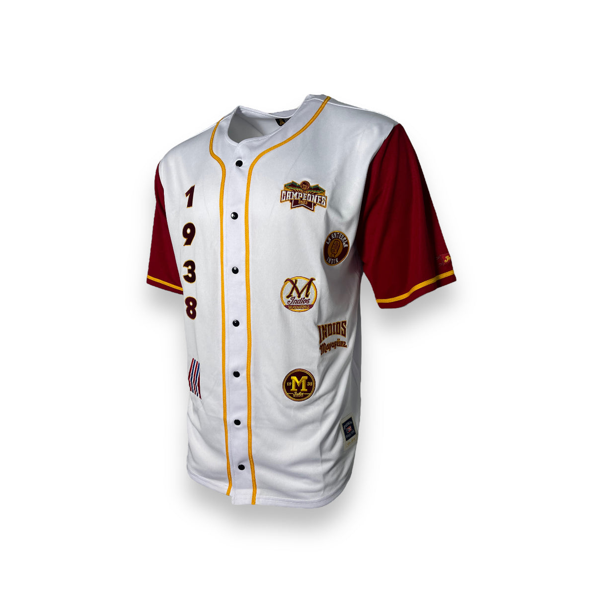 INDIOS White/Burgundy Championship Jersey