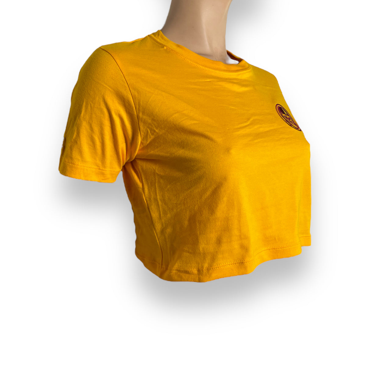 INDIOS Gold Yellow Pocket Croptop