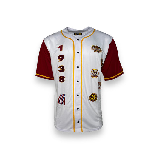 INDIOS White/Burgundy Championship Jersey