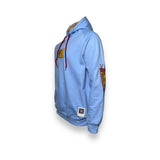 INDIOS Sky Blue Oversized Hoodie