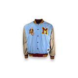 INDIOS Sky Blue Bomber Varsity Jacket