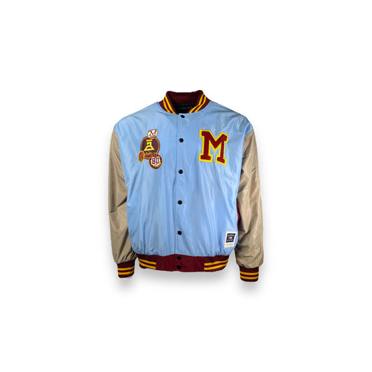 INDIOS Sky Blue Bomber Varsity Jacket