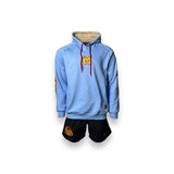 INDIOS Sky Blue Oversized Hoodie