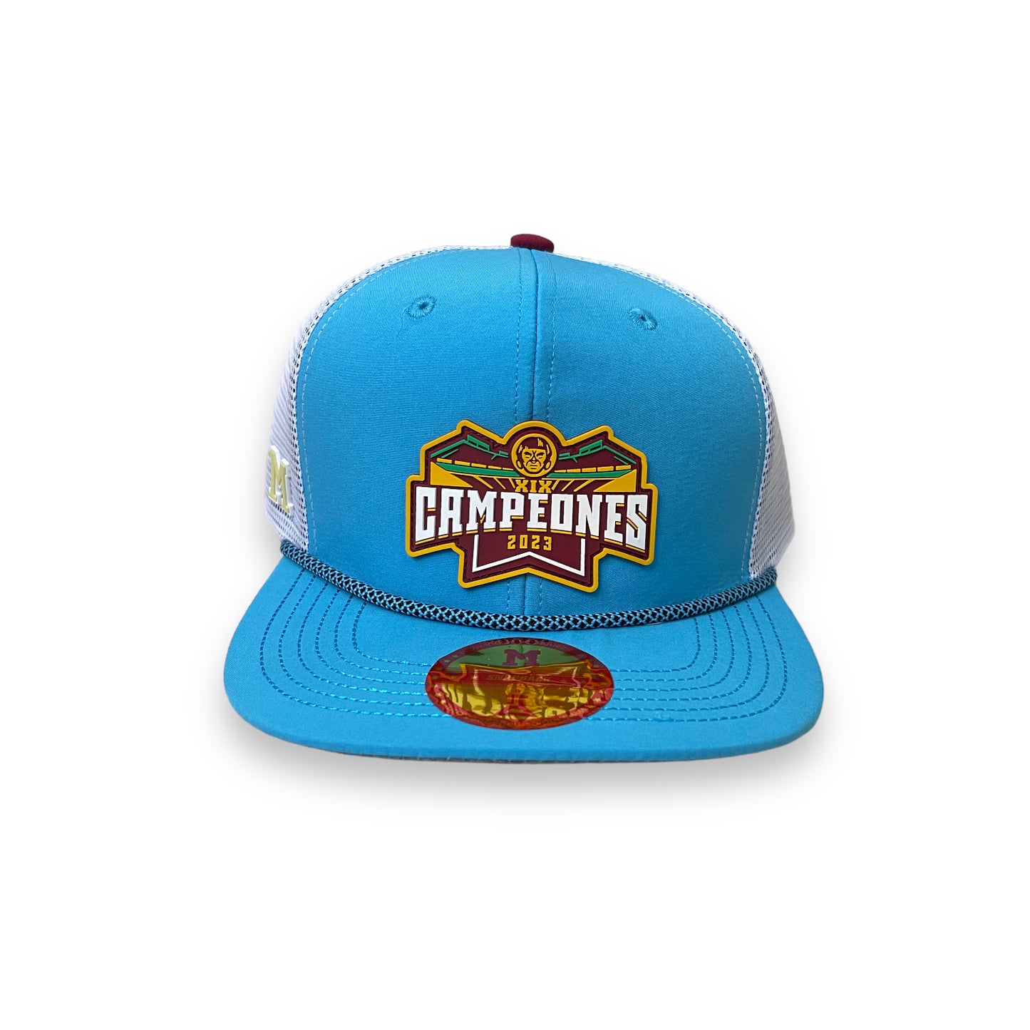 INDIOS DE MAYAGÜEZ x DLAB BLUE/WHITE HYBRID SNAPBACK