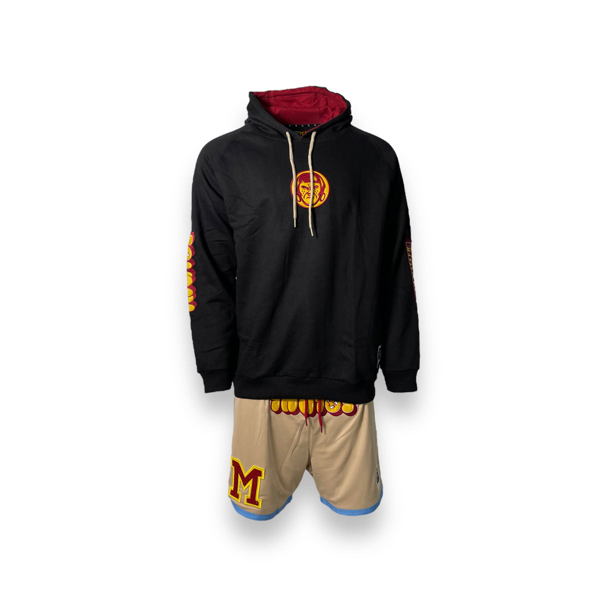 INDIOS Black Oversized Hoodie