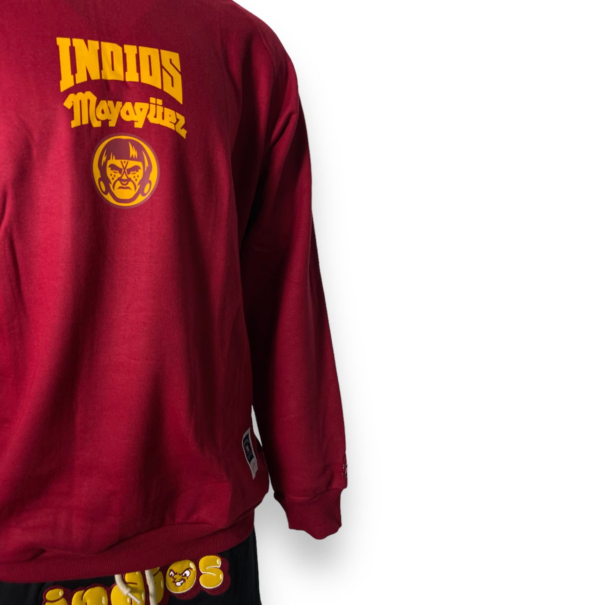 INDIOS Burgundy Oversized Hoodie