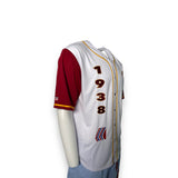 INDIOS White/Burgundy Championship Jersey