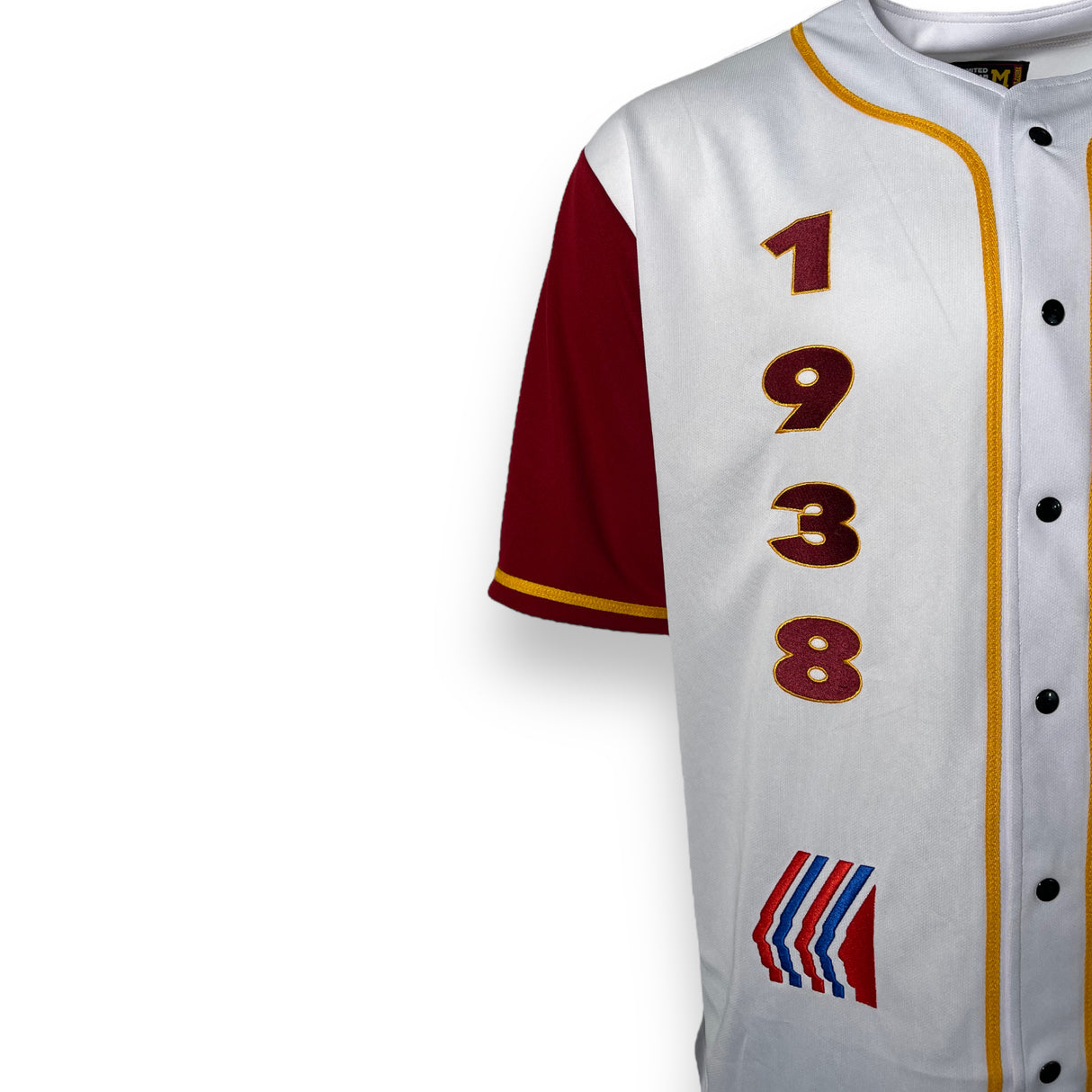 INDIOS White/Burgundy Championship Jersey